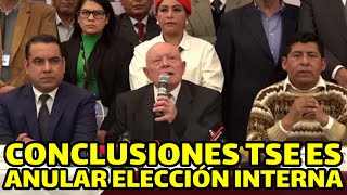 TRIBUNAL SUPREMO ELECTORAL BOLIVIA POR MAYORIA DE PARTIDOS POLITICOS SE ANULA ELECCIONES INTERNAS [upl. by Irv]