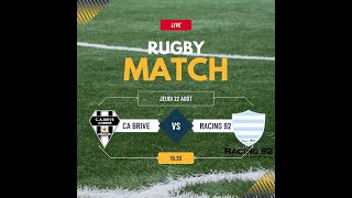 Rugby  CA BriveRacing 92 [upl. by Constantina]