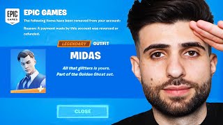 Why Fortnite REMOVED Midas [upl. by Claudia30]