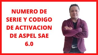 ASPEL SAE 60 NUMERO DE SERIE Y CODIGO DE ACTIVACION [upl. by Cahn]