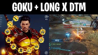 HOF DRAGON GOKU  BROTHER LONG VS DTM FT GEOFFX WLD amp ETHEREUM SECRET PEAK BOSS HUNT WAR  MIR4 [upl. by Xanthe]