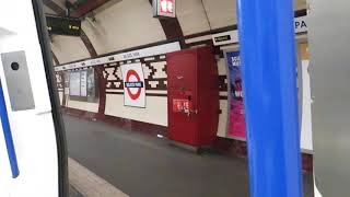 London Underground Journey on the Northern Line from Camden Town to Belsize Park [upl. by Sylado]