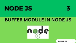 Buffer in Node JS [upl. by Hans]