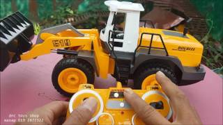 The best wheel loader double e in action drc toys [upl. by Lovell799]