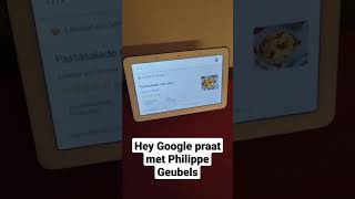 Philippe Geubels is nu ook Google Assistent in Vlaanderen [upl. by Anniken371]