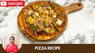 पिज़्ज़ा की बाज़ार वाली सीक्रेट रेसिपी  Veg Pizza Recipe on Air Fryer  Veg Pizza Recipe [upl. by Anauqaj]