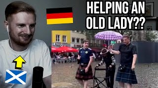 Reaction To Scotland Fans Being Classy in Germany EURO 2024 [upl. by Nannie]