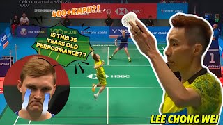 35 Years Old Lee Chong Wei Beats Current No1  Viktor Axelsen Before Retired In Malaysia Open [upl. by Hanah]