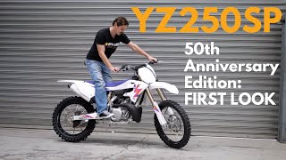 YZ250SP 50th Anniversary Edition I FIRST LOOK in Australia I Bikebiz [upl. by Dean]