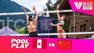 MelissaBrandie vs XueX Y Xia  Pool Play Highlights  Gstaad 2024 BeachProTour [upl. by Lecrad]