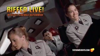 RiffTrax Live Starship Troopers theatrical trailer [upl. by Broderic528]