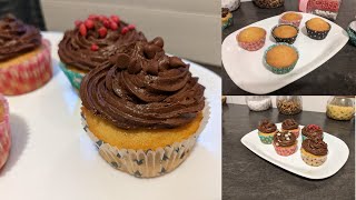 Recette de Cupcake au glaçage chocolat super bon [upl. by Feriga]