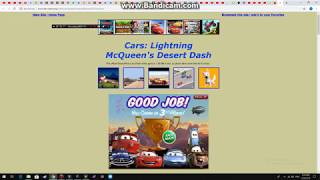 Cars Lightning McQueen Desert Dash [upl. by Jacquelyn]