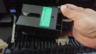 EPSON L1455 PRINTER MAINTENANCE BOX REPLACEMENT  T6711 MAINTENANCE BOX  SIR MELL TV [upl. by Aivul]