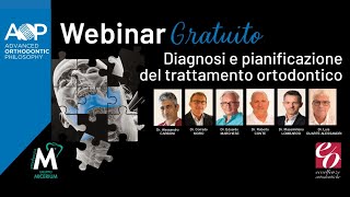 Webinar quotDiagnosi e Pianificazione del Trattamento Ortodonticoquot – Dr A Carboni e gruppo AOP [upl. by Olivie]