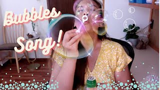 Bubbles SongCircle time songs for Toddlers [upl. by Eenahc823]