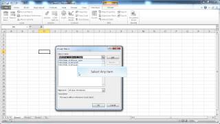 ms excel 2010 how to modify the button form control properties demo [upl. by Carbone438]