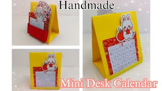 Lets make a 2024 New Years desk calendar by hand [upl. by Atte186]