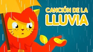 Canción infantil de la lluvia para niños y bebés ☔️  Nene León [upl. by Adriaens]