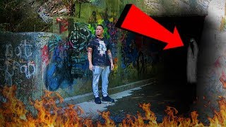 HAUNTED PORTAL TO HELL TUNNEL SATANS HOLLOW  OmarGoshTV [upl. by Dragoon]