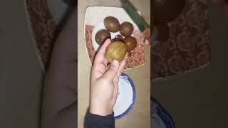 Sapodilla  Sapota  Chikoo Smoothie Bowl  No Sugar Healthy For Fitness  shorts fitness diet [upl. by Lananna252]