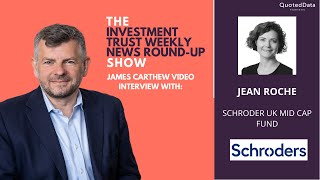 Interview with Jean Roche from Schroder UK Mid Cap Fund [upl. by Nerej743]