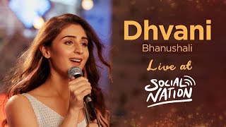 Dhvani Bhanushali Live At Social Nation 2019 [upl. by Dorina]