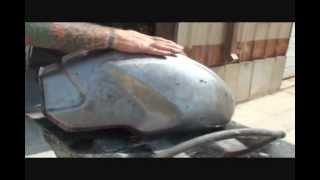 How To Paint Your Motorcycle Tank From Start To FinishPart 3 [upl. by Aytnahs]