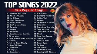 Top Songs 2022 🎭Top 40 Popular Songs Playlist 2022 🎭 Best Music Hits Collection 2022 [upl. by Hallagan773]