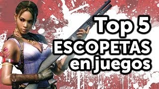 Top 5  Escopetas en juegos [upl. by Trotta888]