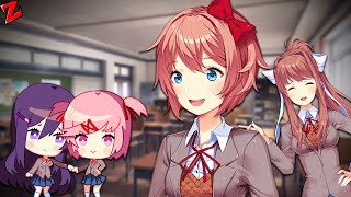 Sayori ships Natsuri DDLC Mod [upl. by Ahsiened]