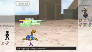 Full Shuckle Pokémon Showdown Sweep [upl. by Ocsinarf496]