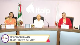 Sesión ordinaria del Pleno  16 de febrero 2024 [upl. by Duarte]