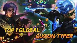 TOP 1 GLOBAL GUSION TYPER FAST HAND [upl. by Kola]