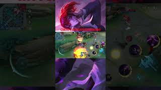 Chou Vs Yu Zhong 1 kills chou mlbb mobilelegends shortvideo shorts [upl. by Estus]