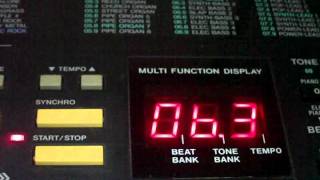 🎹 CASIO MT750 TONE BANK KEYBOARD Demo Song 🎵The way that you love me  Paula Abdul [upl. by Genovera]