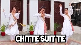 Chitte suit te daag py gya 🕊💕 Dance Video [upl. by Innavoij]