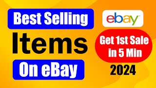 Best Selling Items on eBay in 2024 [upl. by Corwun]