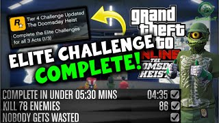 Elite Challehe Complete ✔  Act 1 Facility Heist  GTA Online Help Guide [upl. by Irrabaj302]