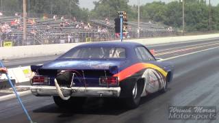 Super Pro Plymouth Duster Drag Racing The Mopar Nationals [upl. by Susej]