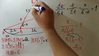 Menelaus theorem 2 of 2 [upl. by Akla383]