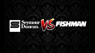 Seymour Duncan Nazgul vs Keith Merrow Fishman Fluence  Metal [upl. by Aistek]