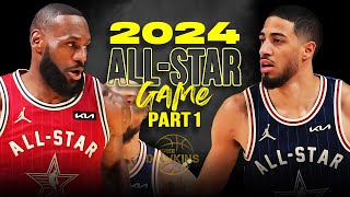 NBA 2024 AllStar Game Full Highlights  East vs West  Part1  FreeDawkins [upl. by Nickolai]