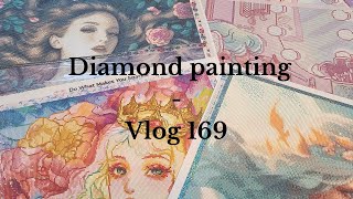 Vlog 169 diamond painting et mes dp planifiés pour cet automne [upl. by Blayne]