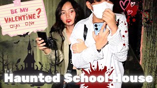 VALENTINES DATE SA NIGHTMARES MANILA PART 2  quotTHE HAUNTED SCHOOL HOUSEquot  Aurea amp Alexa [upl. by Riggins]