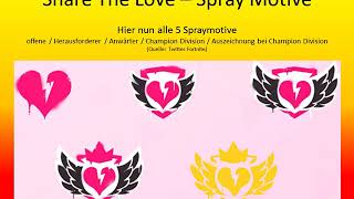 Share The Love – Spray Motive incl Champion Division  Auszeichnung  Fortnite [upl. by Notned822]