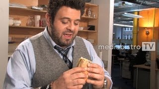 Adam Richman Makes His Favorite Sandwich [upl. by Droc]