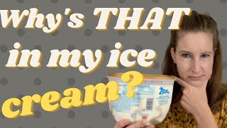 WHATS IN MY ICE CREAM From lecithin and monodiglycerides to guar gum and carrageenan [upl. by Ycnay382]