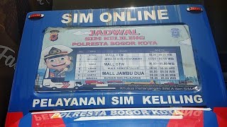 TERBARU Perpanjangan Sim di sim keliling Bogor 2023 simling [upl. by Aleet]