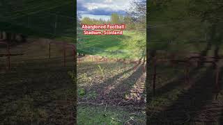 Abandoned Football Stadium Glasgow Scotland  Cathkin Park [upl. by Boiney393]